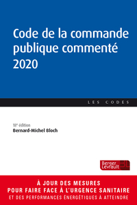 Code de la commande publique commenté 2020 (18e éd.)