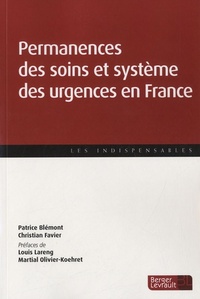 PERMANENCE DES SOINS ET SYSTEME DES URGENCES MEDICALES EN FR