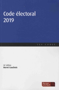 Code électoral 2019 (26e éd.)