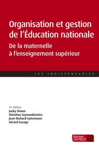 ORGANISATION ET GESTION DE L'EDUCATION NATIONALE 11IEME ED