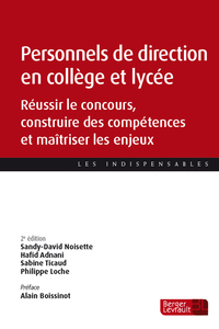 Personnels de direction en collège et lycée (2e éd.)
