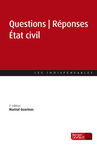 QUESTIONS REPONSES ETAT CIVIL (7E ED.)