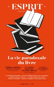 ESPRIT - LA VIE PARADOXALE DU LIVRE - OCTOBRE 2024