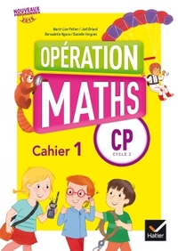 Opération maths CP, Fichier de l'élève 1 & 2 + Mémo / Matériel, Programme 2016