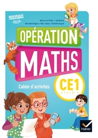 Opération maths CE1, Cahier de l'élève + Mémo / Matériel
