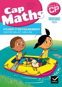 Cap maths CP, Fichier d'entrainement + cahier géométrie + dico, Programme 2016