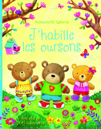 J'habille les oursons - Autocollants Usborne