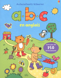 ABC EN ANGLAIS - AUTOCOLLANTS USBORNE