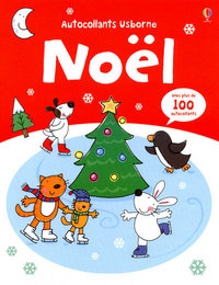 Noël - Autocollants Usborne zvec plus de 100 autocollants