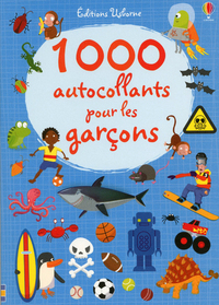 1000 autocollants pour les garçons