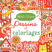 DESSINS ET COLORIAGES ROUGE - MINI-LIVRE