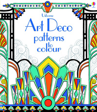 Art deco patterns to colour