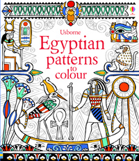 Egyptian patterns to colour