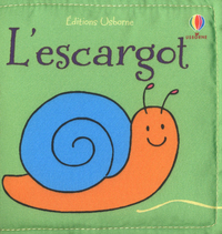 L'escargot - Livre tissu