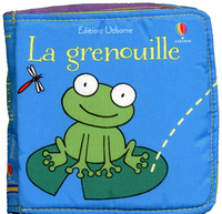 La grenouille - Livre tissu