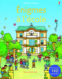 Enigmes à l'école - Autocollants Usborne