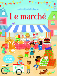 Le marché - Premiers autocollants