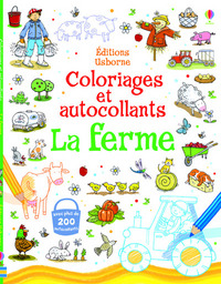 La ferme - Coloriages et autocollants