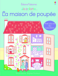 Je colorie... La maison de poupée