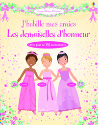 J'habille mes amies - Demoiselles d'honneur - Autocollants Usborne