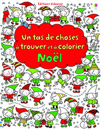 Un tas de choses à trouver et à colorier Noel