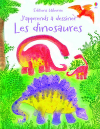 J'apprends à dessiner les dinosaures - Activités Usborne