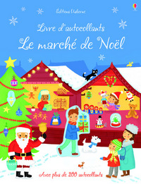 Le marché de Noël - Autocollants Usborne