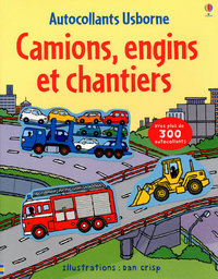 Camions, engins et chantiers - Autocollants Usborne