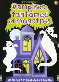 Vampires, fantômes et monstres - Je dessine !