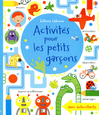 Activités pour les petits garçons - Activités Usborne