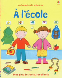 A l'école - Autocollants Usborne