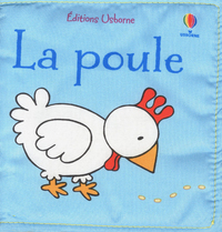 La poule - Livre tissu