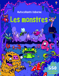 Les monstres - Autocollants Usborne