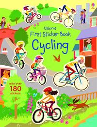 First Sticker Book Cycling