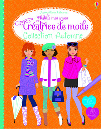 J'habille mes amies - Créatrice de mode : Collection Automne - Autocollants Usborne