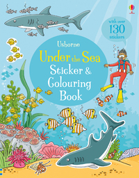 UNDER THE SEA STICKER AND COLOURING BOOK