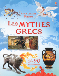 Les mythes grecs - Autocollants Usborne (documentaires)