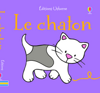 Le chaton - Livre tissu