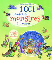 1 001 choses de monstres à trouver - avec autocollants