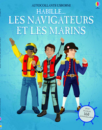 Habille... Les Navigateurs et les Marins - Autocollants Usborne