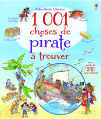 1001 choses de pirate à trouver - Autocollants Usborne