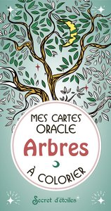 MES CARTES ORACLE ARBRES A COLORIER