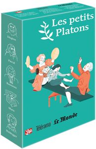 COFFRET VERT CINQ PETITS PLATONS - DIOGENE, PASCAL, ROUSSEAU, MARX...