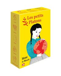 COFFRET JAUNE CINQ PETITS PLATONS - SOCRATE EST AMOUREUX, EPICTETE...