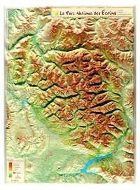 MASSIF DES ECRINS 42 X 31 CM