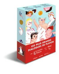 Coffret les plus grands dialogues de Platon adaptés par Les petits Platons