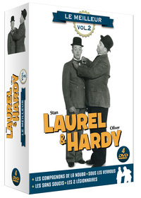 LAUREL ET HARDY - LE MEILLEUR V2 - 4 DVD