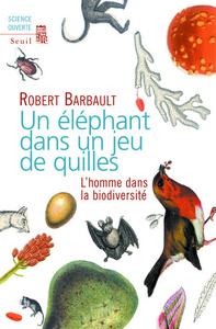 Un éléphant dans un jeu de quilles. L'homme dans la biodiversité