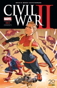 Civil War II n°3 (couverture 1/2)