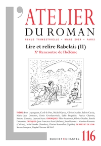 Revue Atelier du roman 116